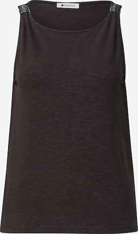 STREET ONE Top in Braun: Vorderseite
