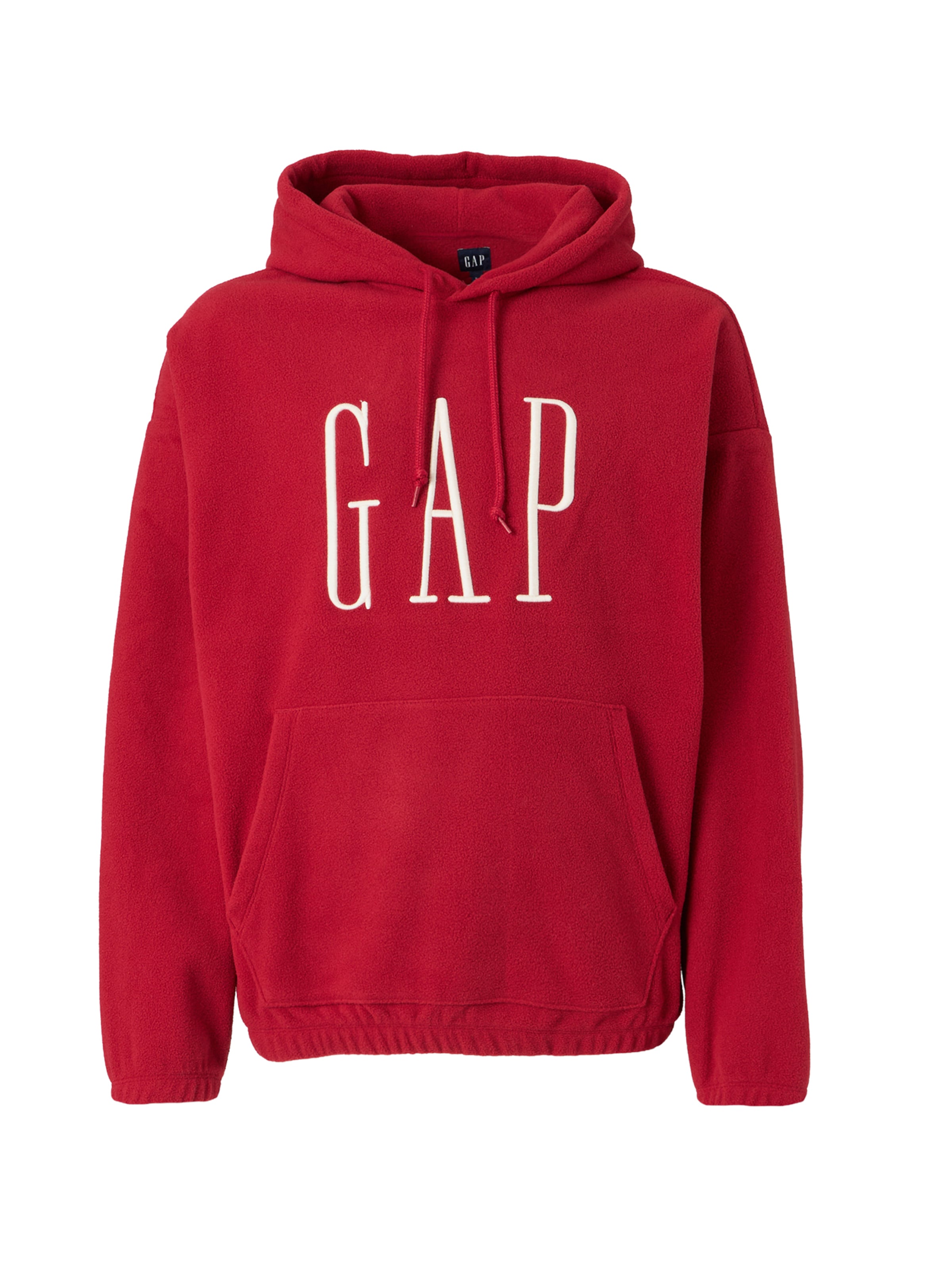 Pulover de la GAP pe roșu: față