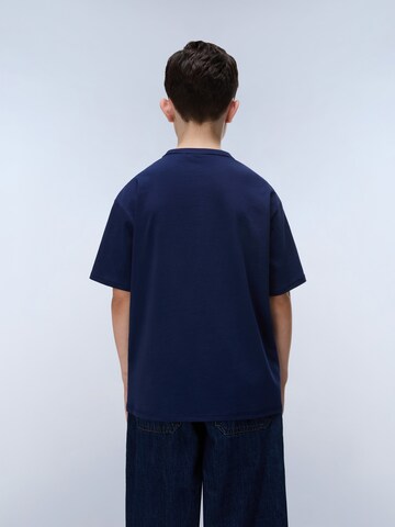 T-Shirt 'ALBEDO' NAPAPIJRI en bleu