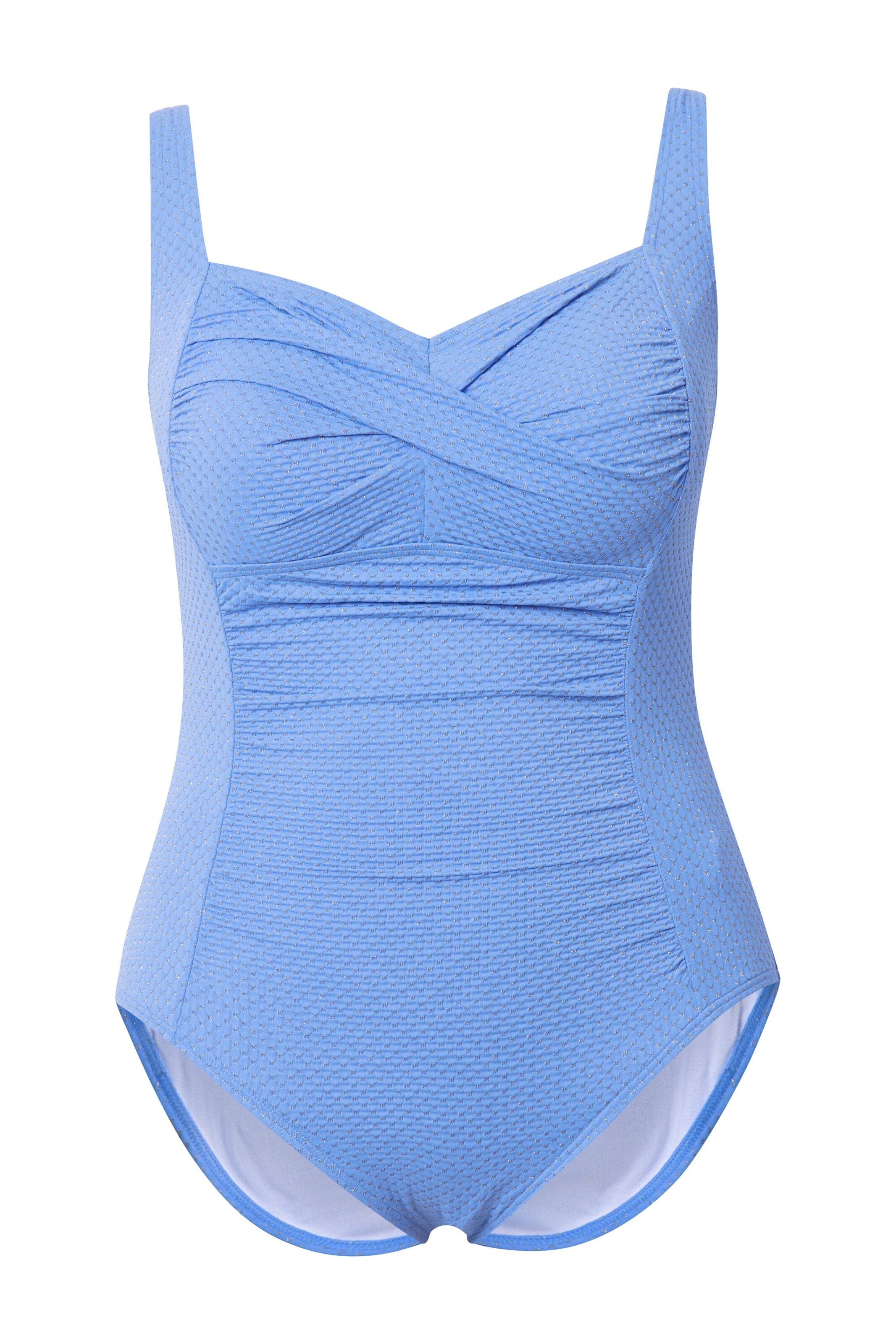 Ulla Popken Badpak in Blauw