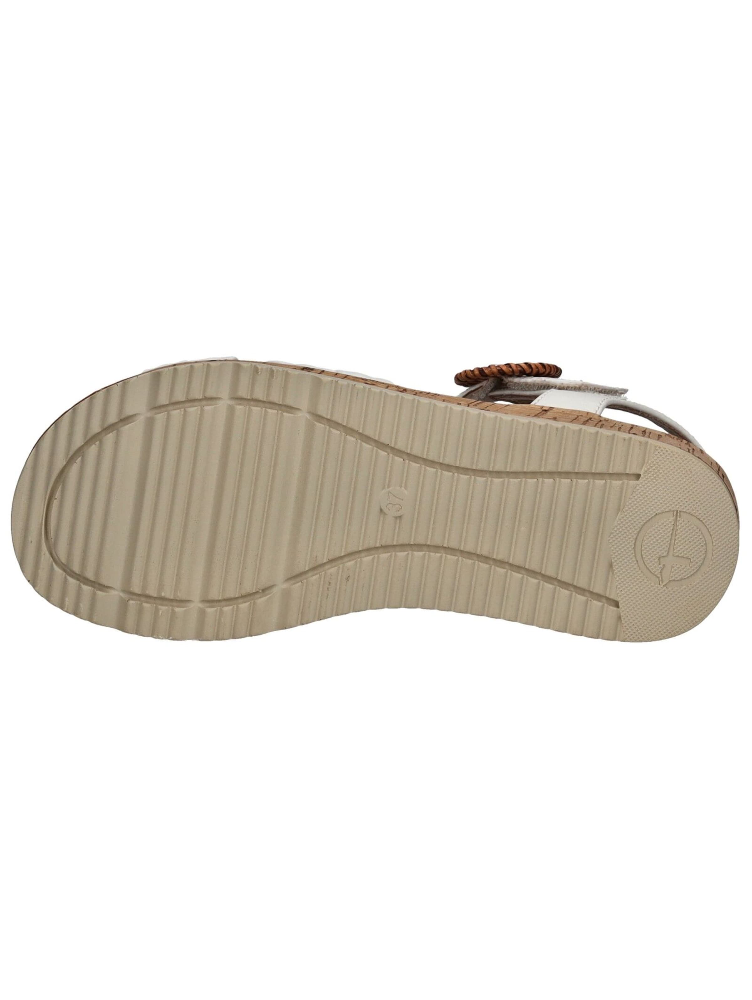 Tamaris - Sandalias con hebilla en blanco