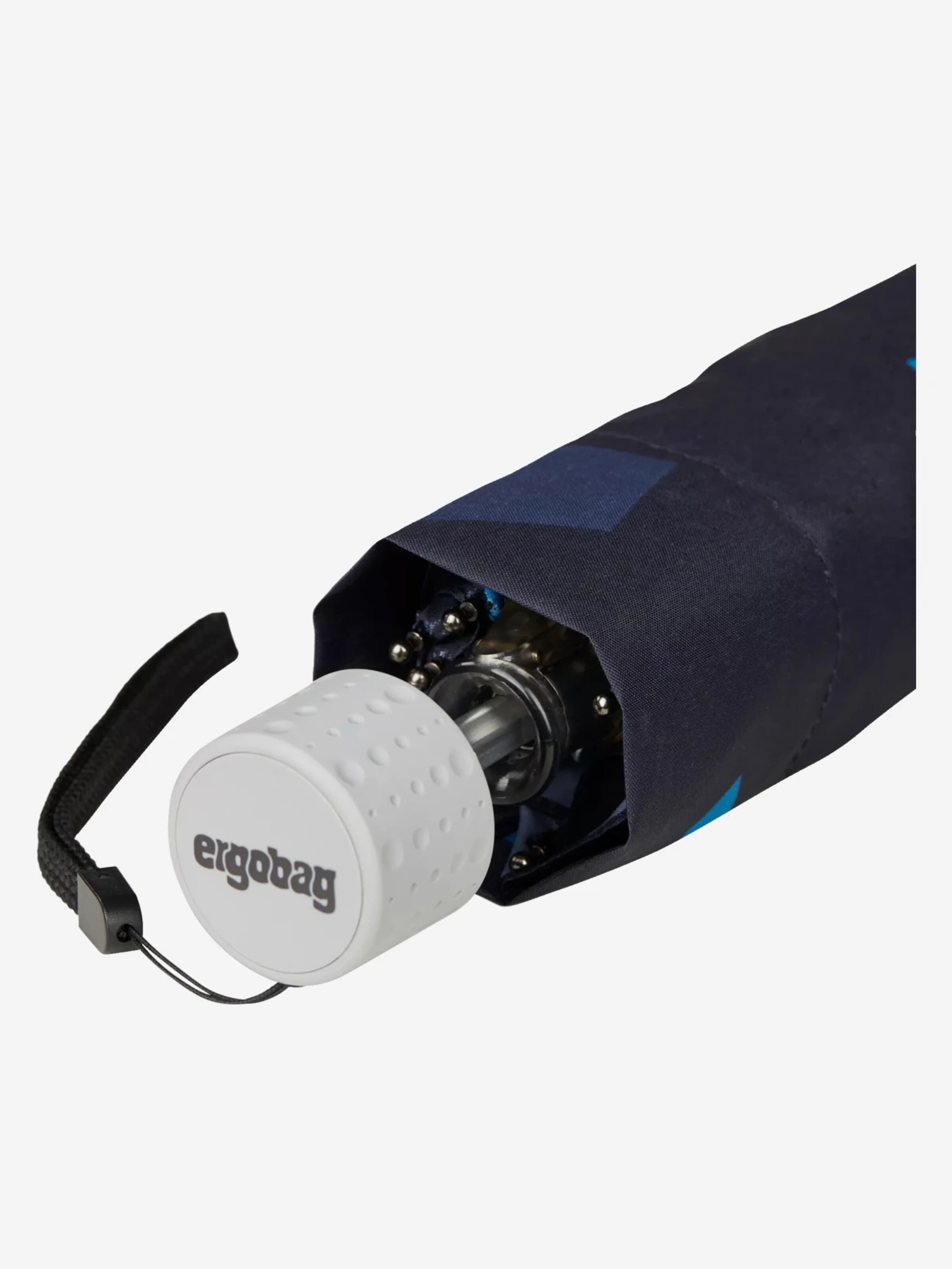 ergobag Umbrella 'Regenschirm Regenschirm' in Blue