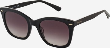 Occhiali da sole '21506S' di Calvin Klein in nero: frontale