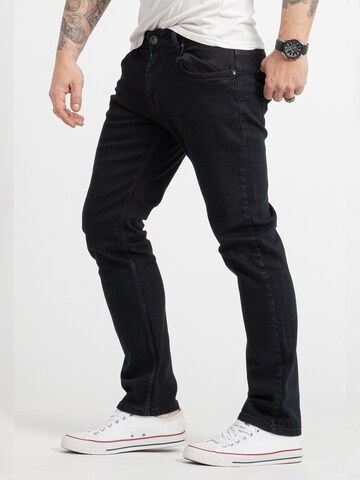 Rock Creek Regular Jeans in Schwarz