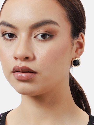 SOHI - Pendientes 'Shela' en negro: frente