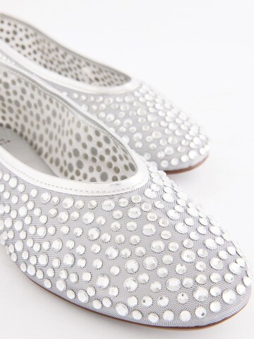 Ballerines 'Forever Comfort' Next en argent
