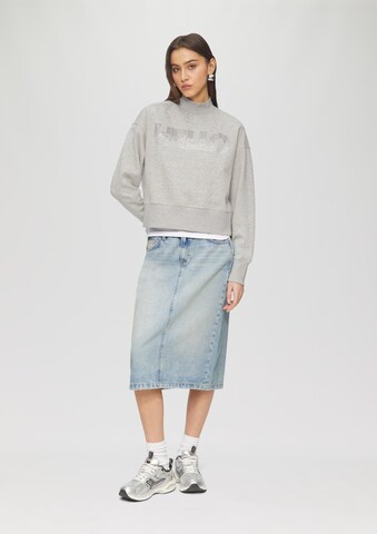 QS Skirt in Blue: front
