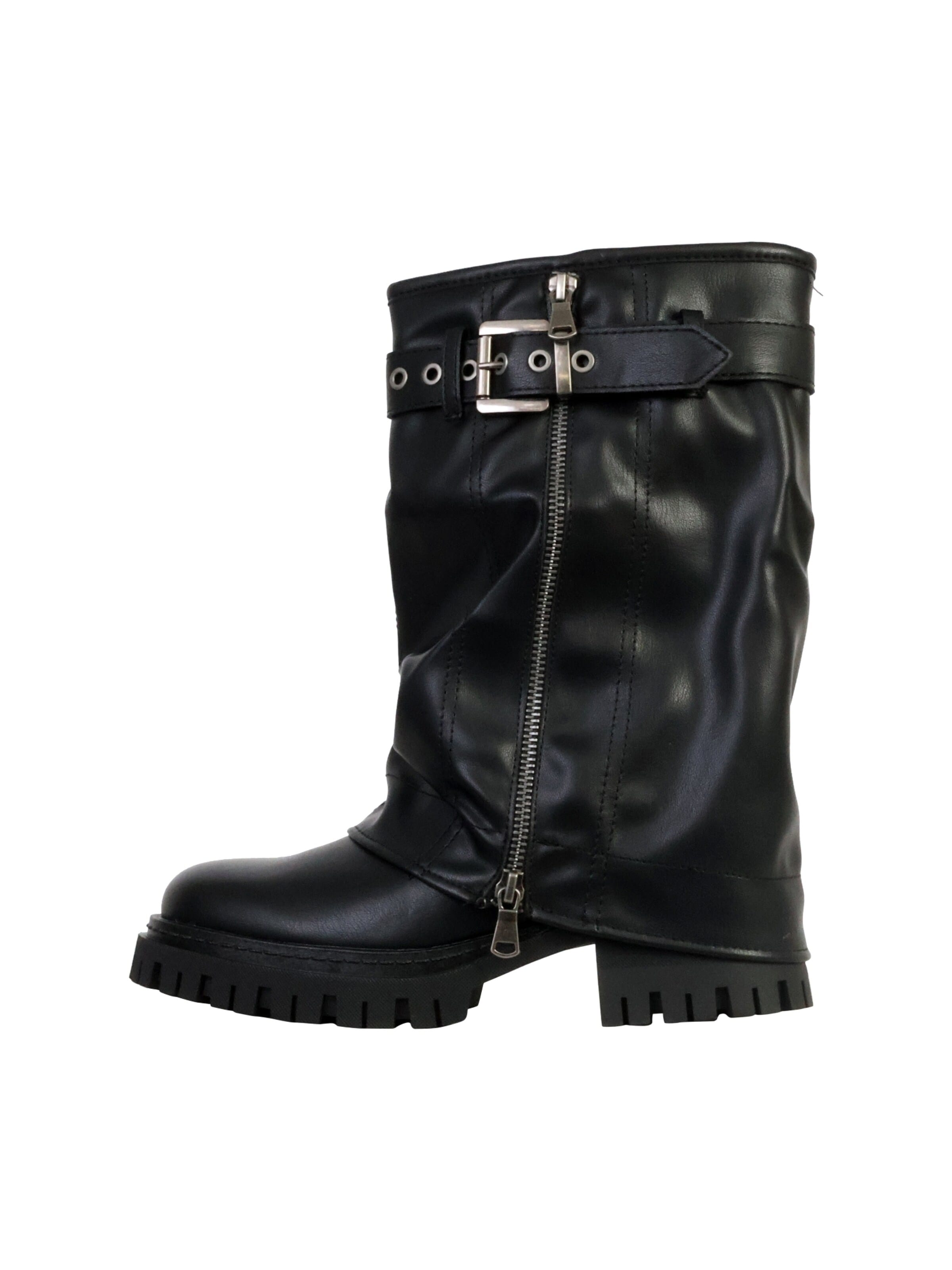 Bottines Super Mode en noir : devant