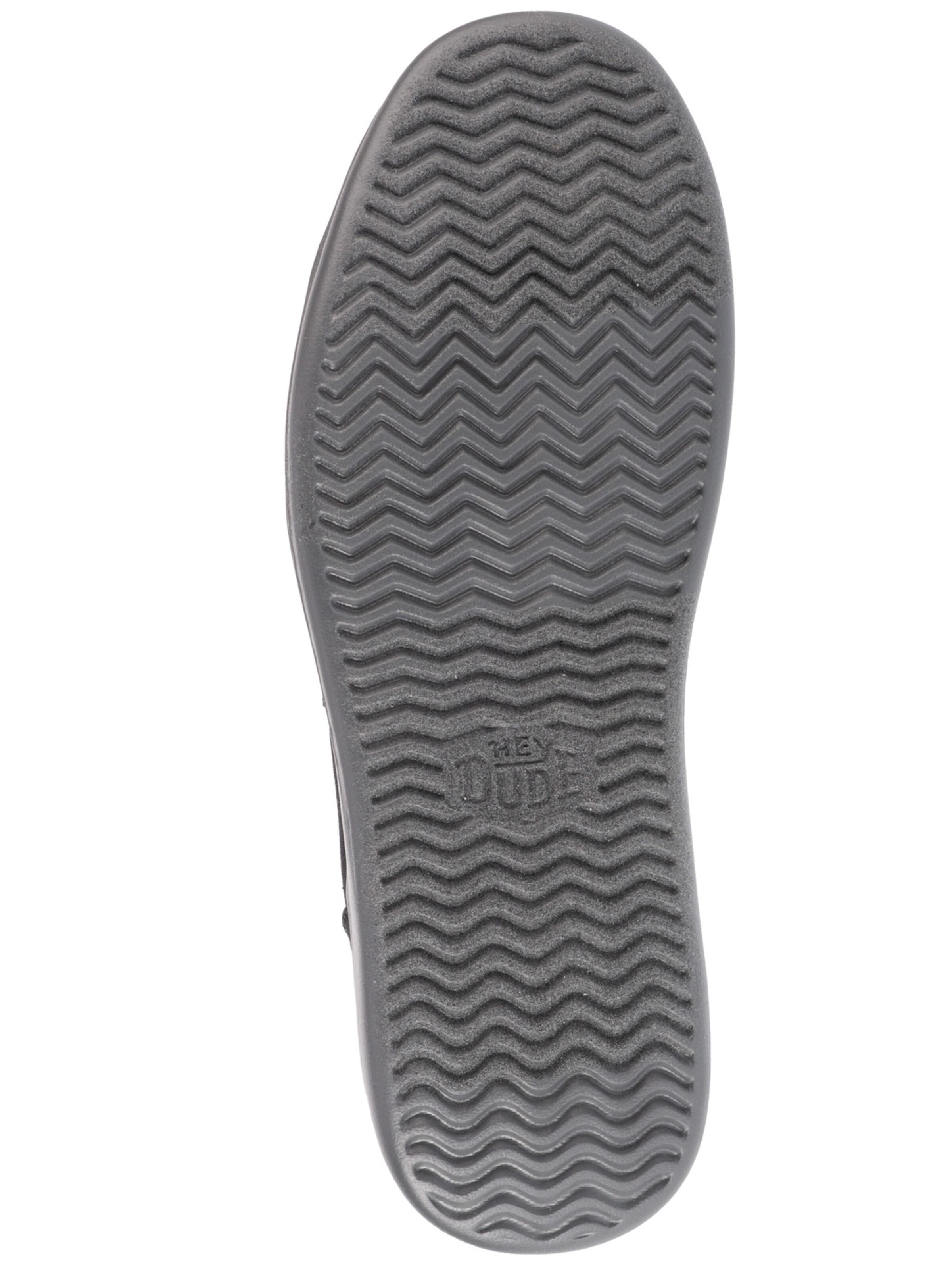 HEY DUDE Moccasin 'Hey Dude Sunapee M Canvas' in Black
