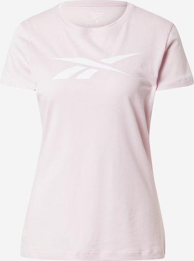 Reebok Sport Funktionsshirt in rosa / weiß, Produktansicht