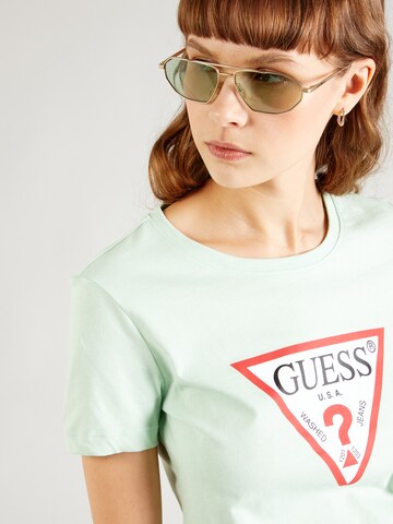 Maglietta di GUESS in verde