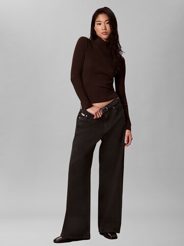 Pull-over Calvin Klein en marron