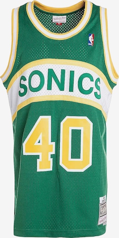 Mitchell & NessTehnička sportska majica - zelena boja: prednji dio