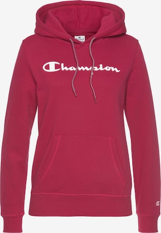 Champion Authentic Athletic Apparel Sweatshirt in Red: front