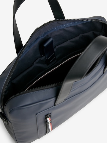 Sac d’ordinateur portable TOMMY HILFIGER en bleu