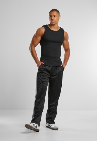 Urban ClassicsLoosefit Hlače - crna boja