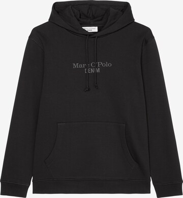 Marc O'Polo Sweatshirt in Zwart: voorkant