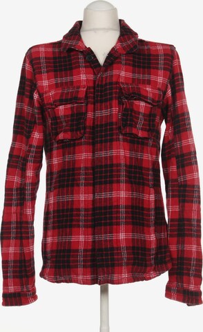 tigha Button Up Shirt in M in Red: front