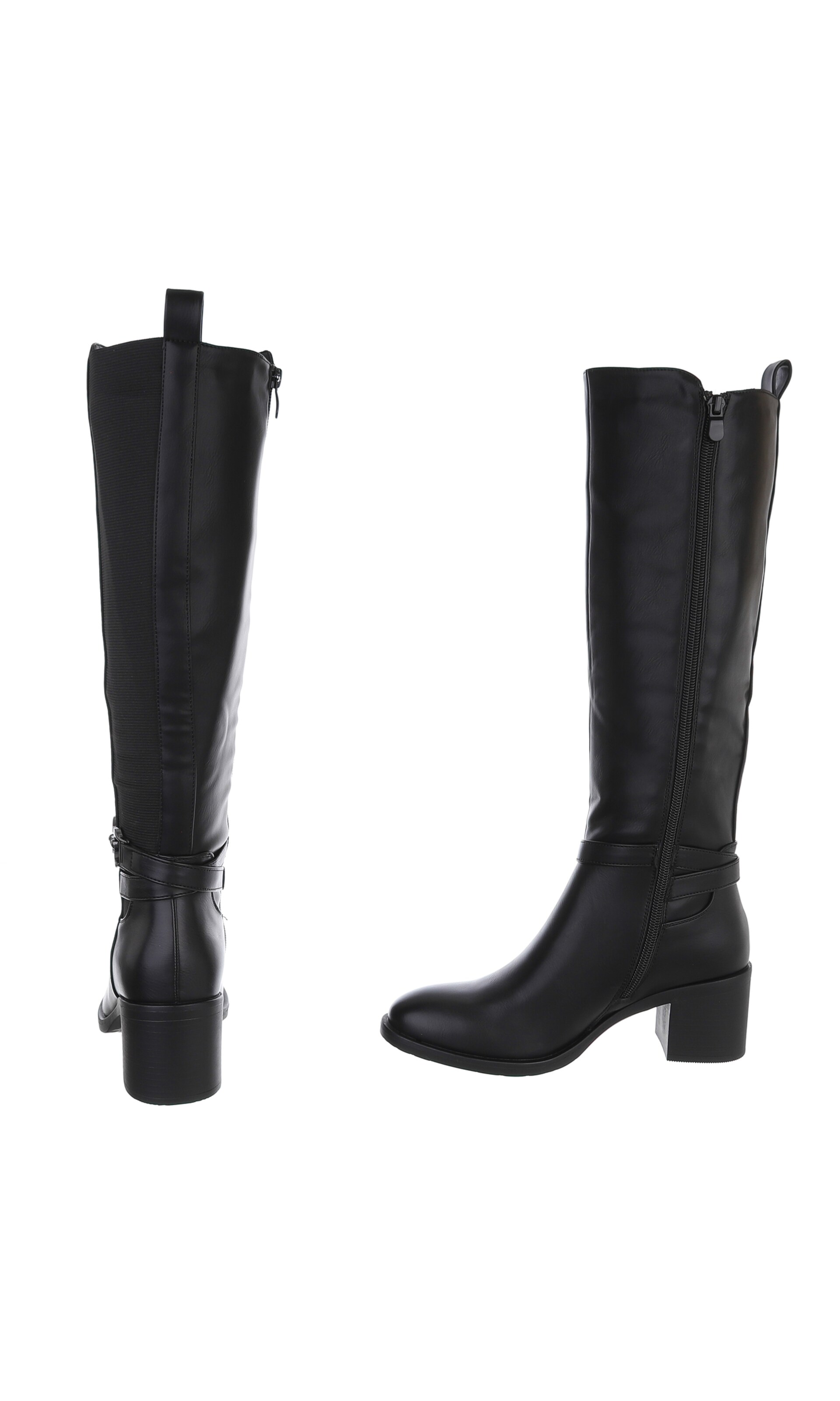 Ital-Design Boots in Black