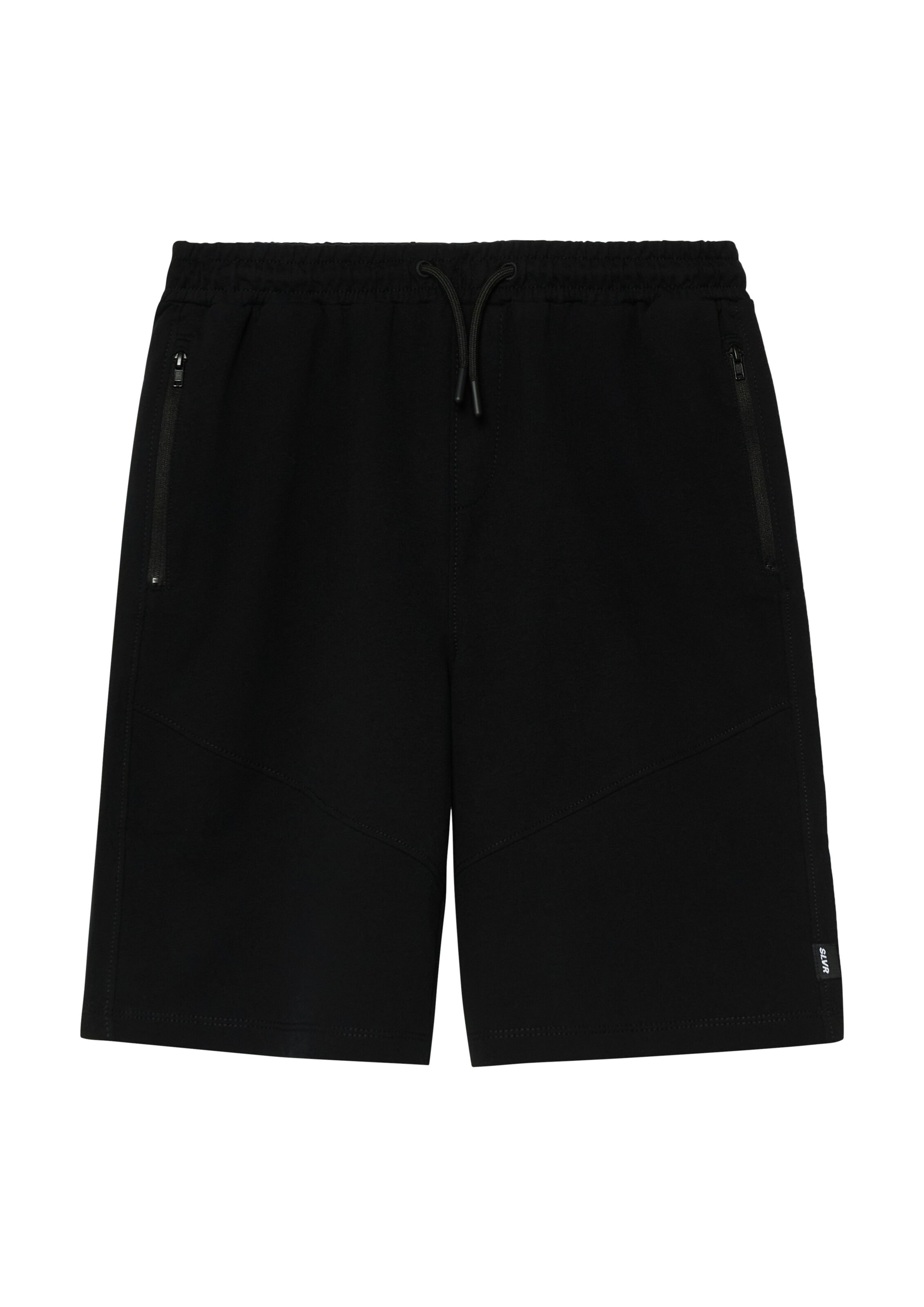 s.Oliver Wide leg Broek in Zwart: voorkant