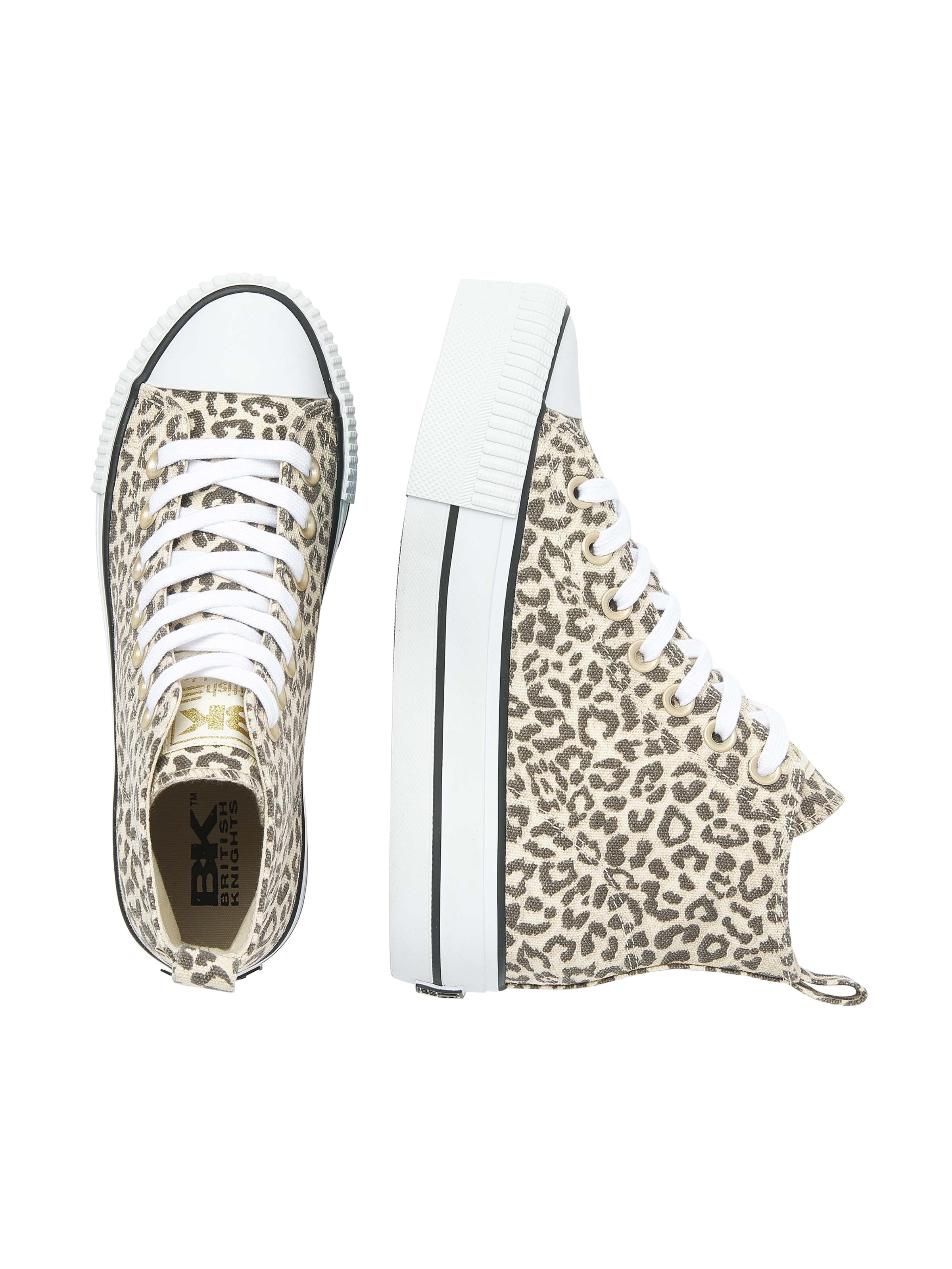 Baskets hautes ' KAYA' BRITISH KNIGHTS en marron