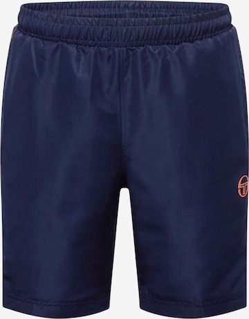 Sergio Tacchini Sportshorts 'DISPERSA' in Blau: predná strana