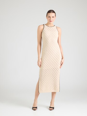 Aware Knitted dress 'AWEVELYN' in Beige: front