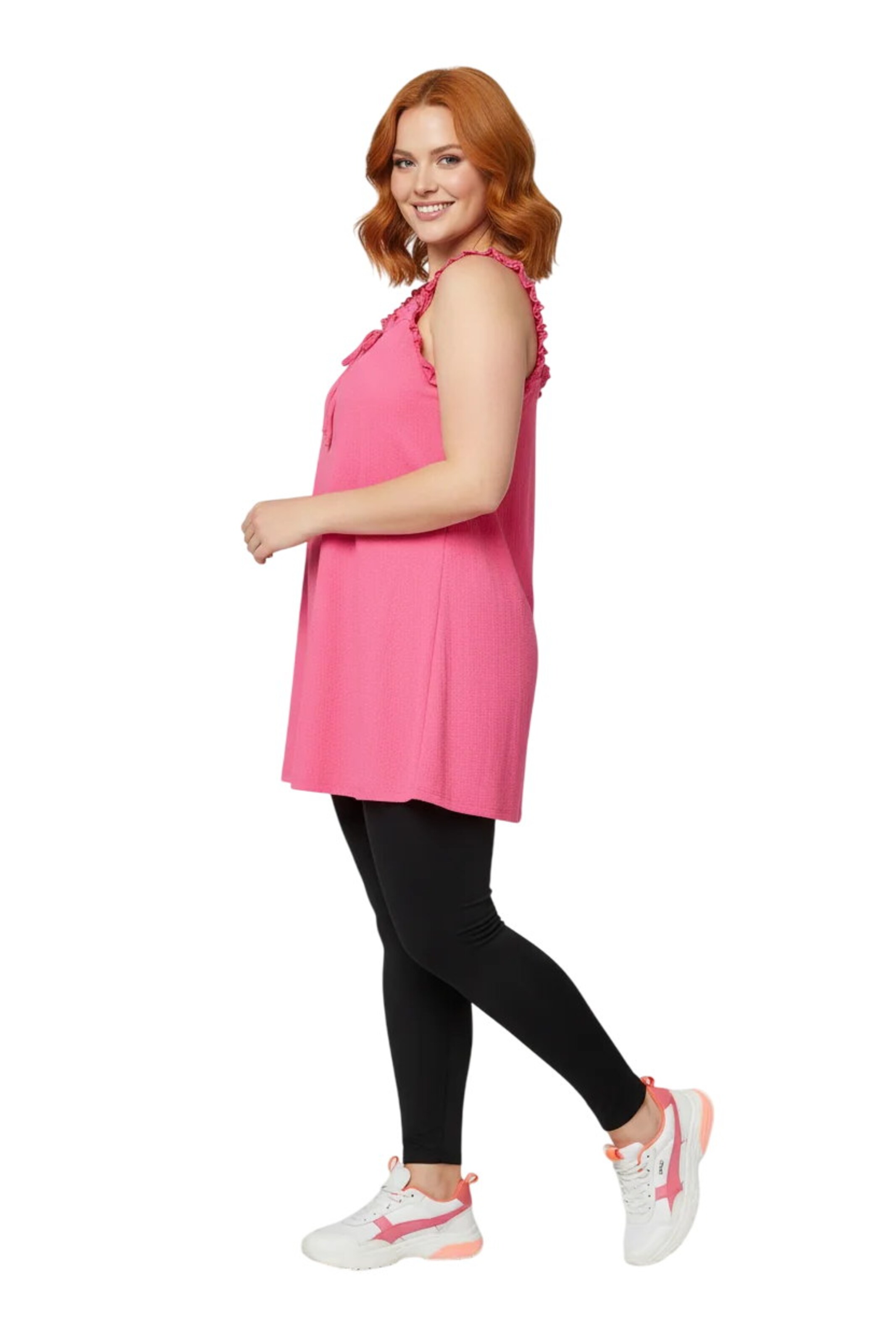 Shape Of You Top in Pink