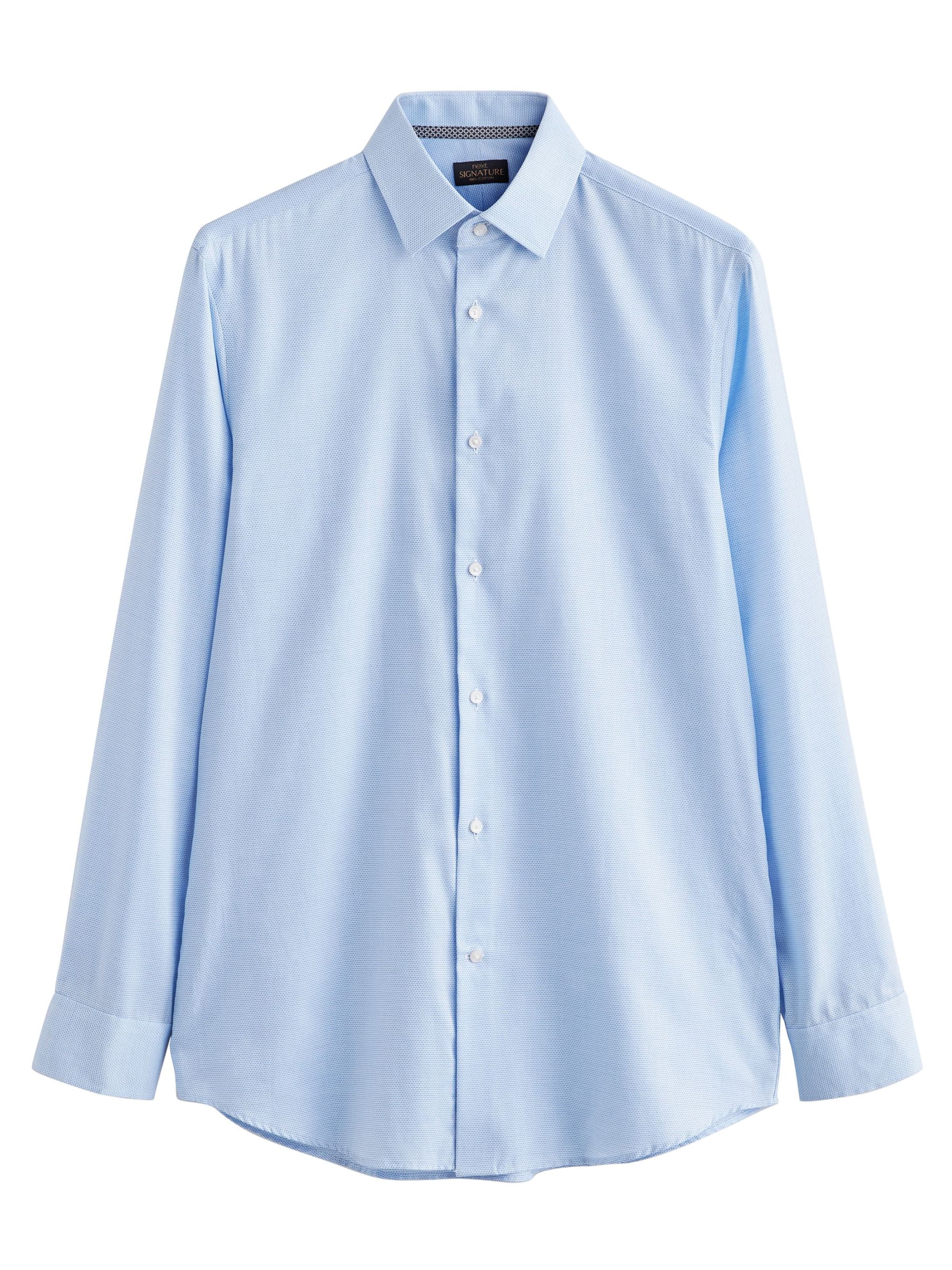 Next Button Up Shirt in Blue, Item view