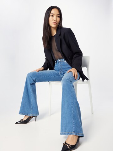 Nasty Gal Flared Farmer - kék