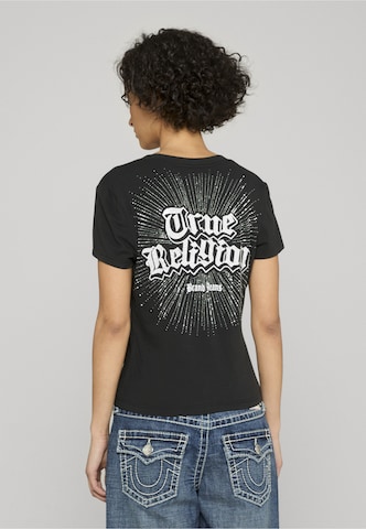 True Religion T-Shirt in Schwarz: Vorderseite