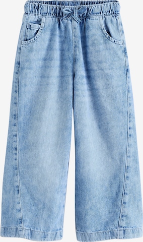 mėlyna Next Plačios klešnės Džinsai: priekis