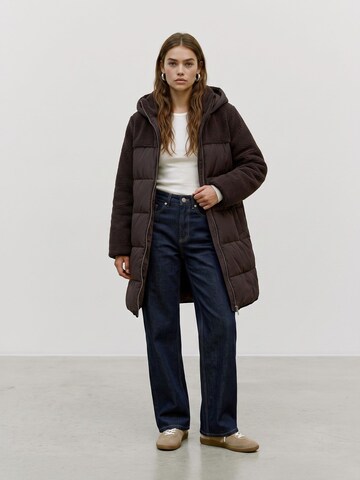 VERO MODA Vinterfrakke 'HOLLY' i brun