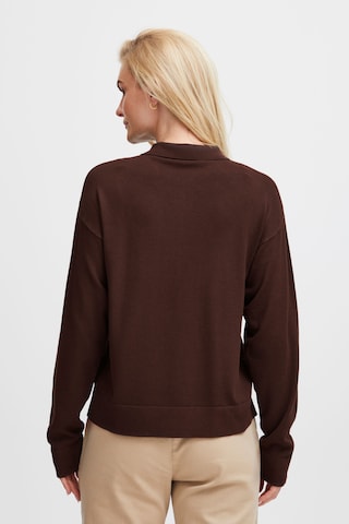 PULZ Jeans Sweater in Brown