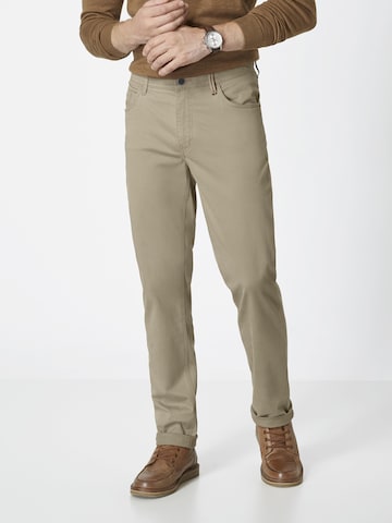 REDPOINT Regular Pants in Beige: front