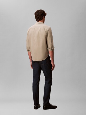 Coupe slim Jean Calvin Klein en bleu