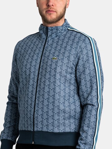 Veste de sport 'Monogram' LACOSTE en bleu
