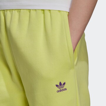 ADIDAS ORIGINALS Tapered Trousers in Yellow