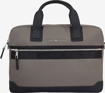 TOMMY HILFIGER Laptoptasche 'Elevated' in Grau: predná strana