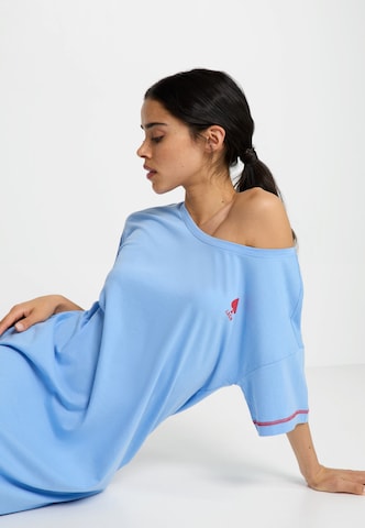 LSCN by LASCANA - Camisola de pijama em azul