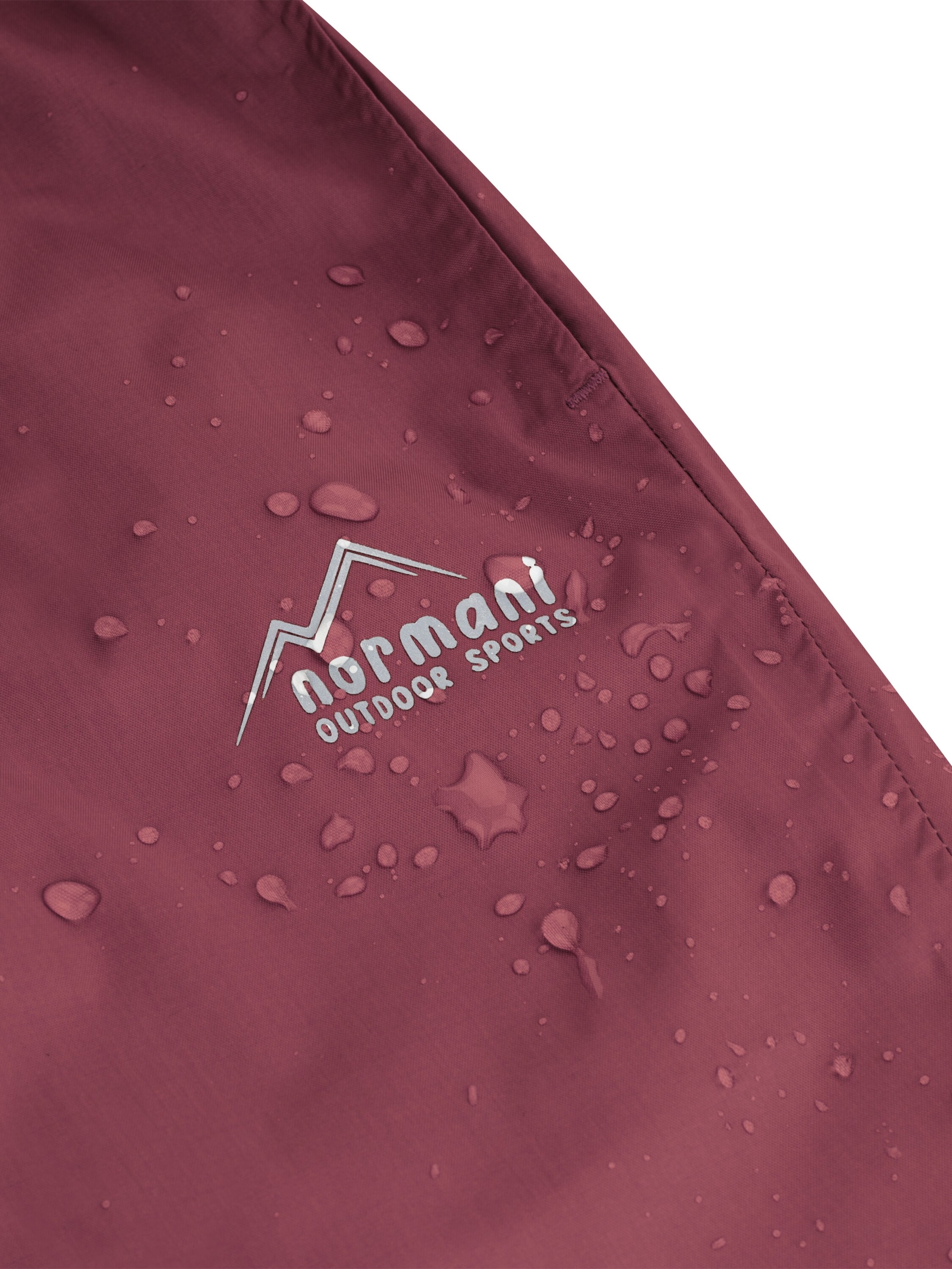 Regular Pantalon d'extérieur 'Thurlow' normani en rouge