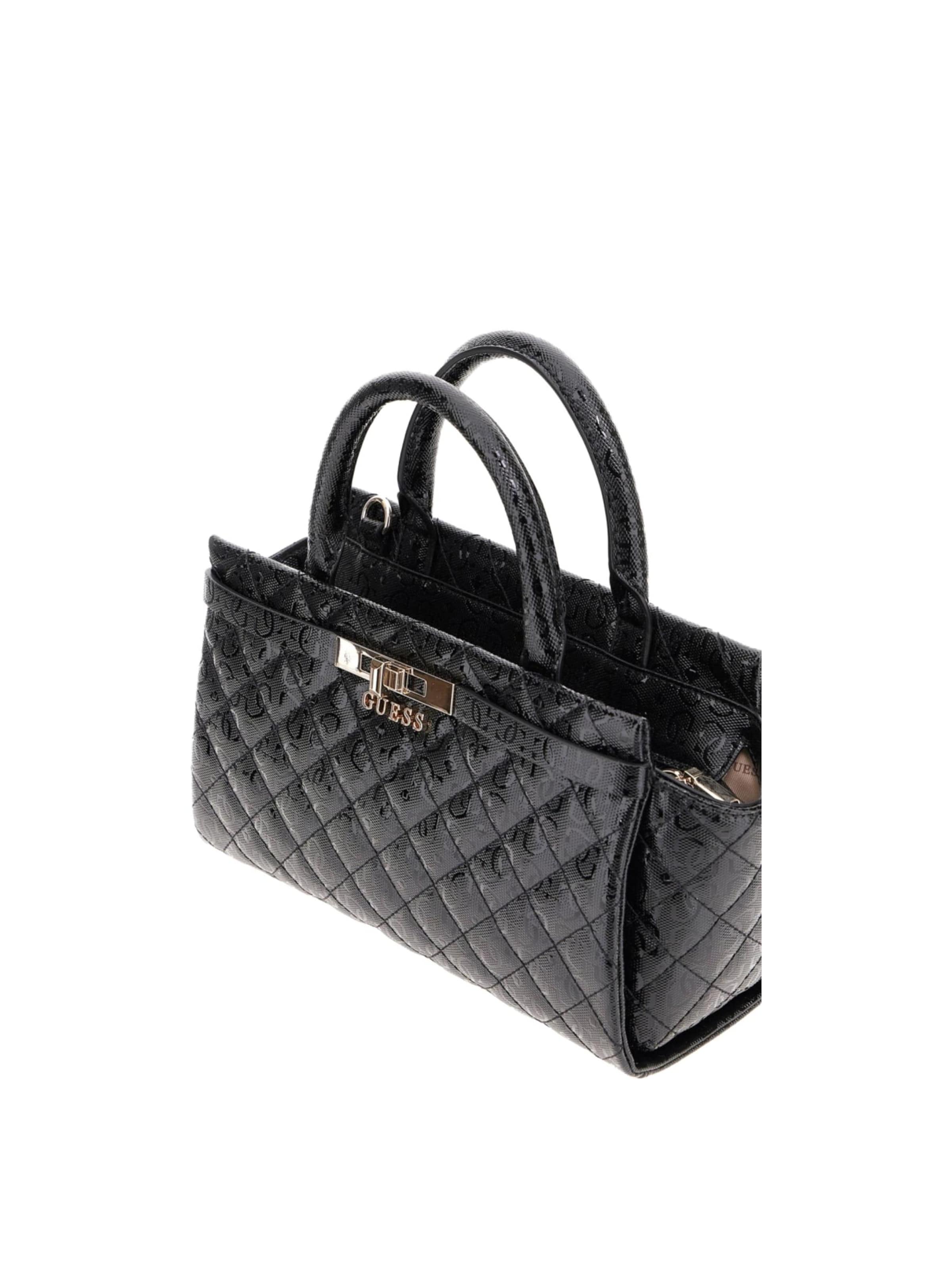 Sac à bandoulière 'Guess Sac Bandoulière Blane Girlfriend Sat Black' GUESS en noir