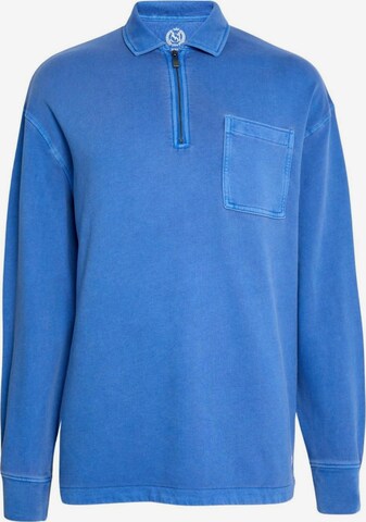 Sweat-shirt Marks & Spencer en bleu : devant