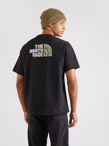 THE NORTH FACE Shirt in Zwart: voorkant