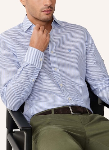 Regular fit Camicia 'Ess' di Hackett London in blu