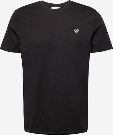 Hummel Shirt 'Fred' in Zwart: voorkant