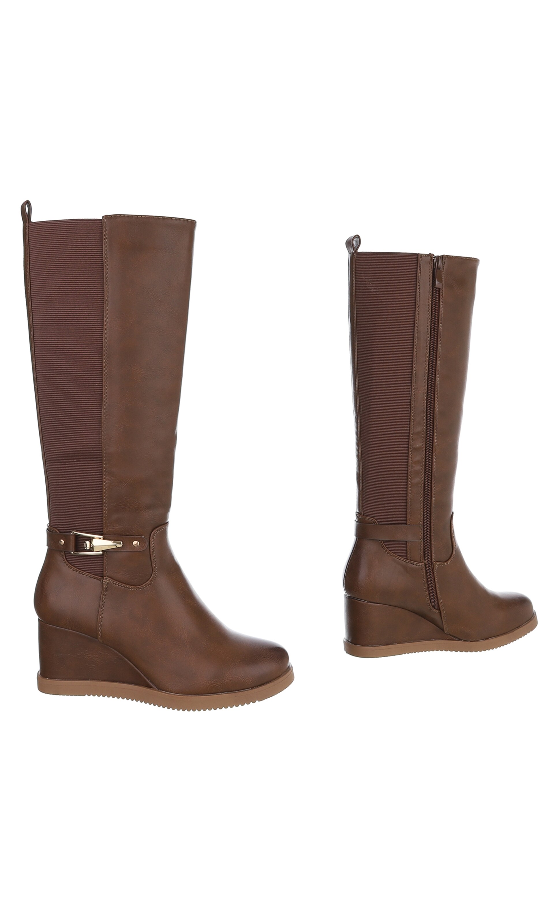 Ital-Design Boots in Brown