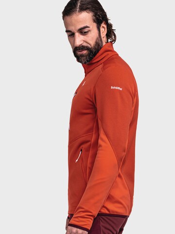 Veste en polaire fonctionnelle 'Lodron' Schöffel en orange