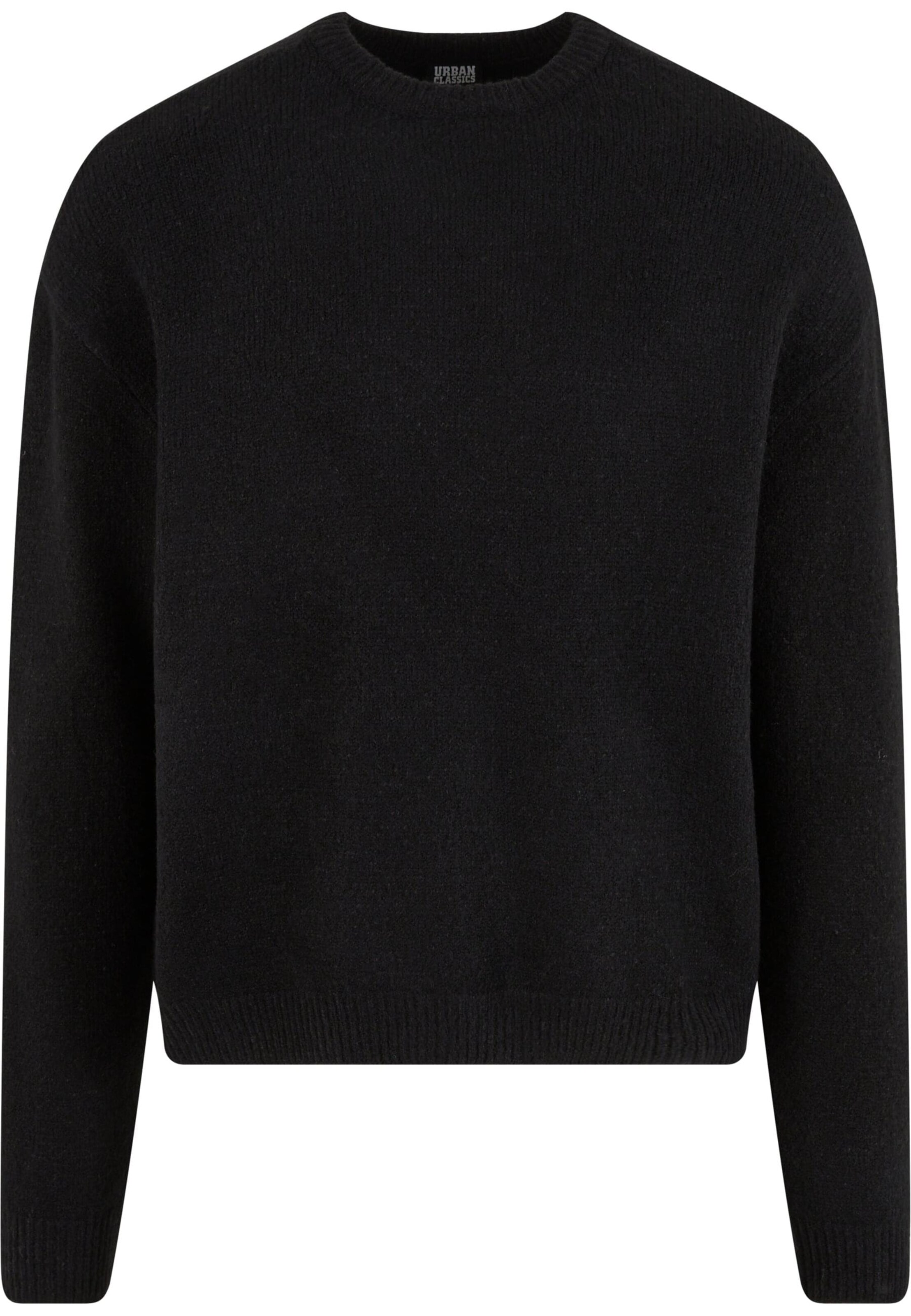 Urban Classics Pullover in Schwarz: Vorderseite