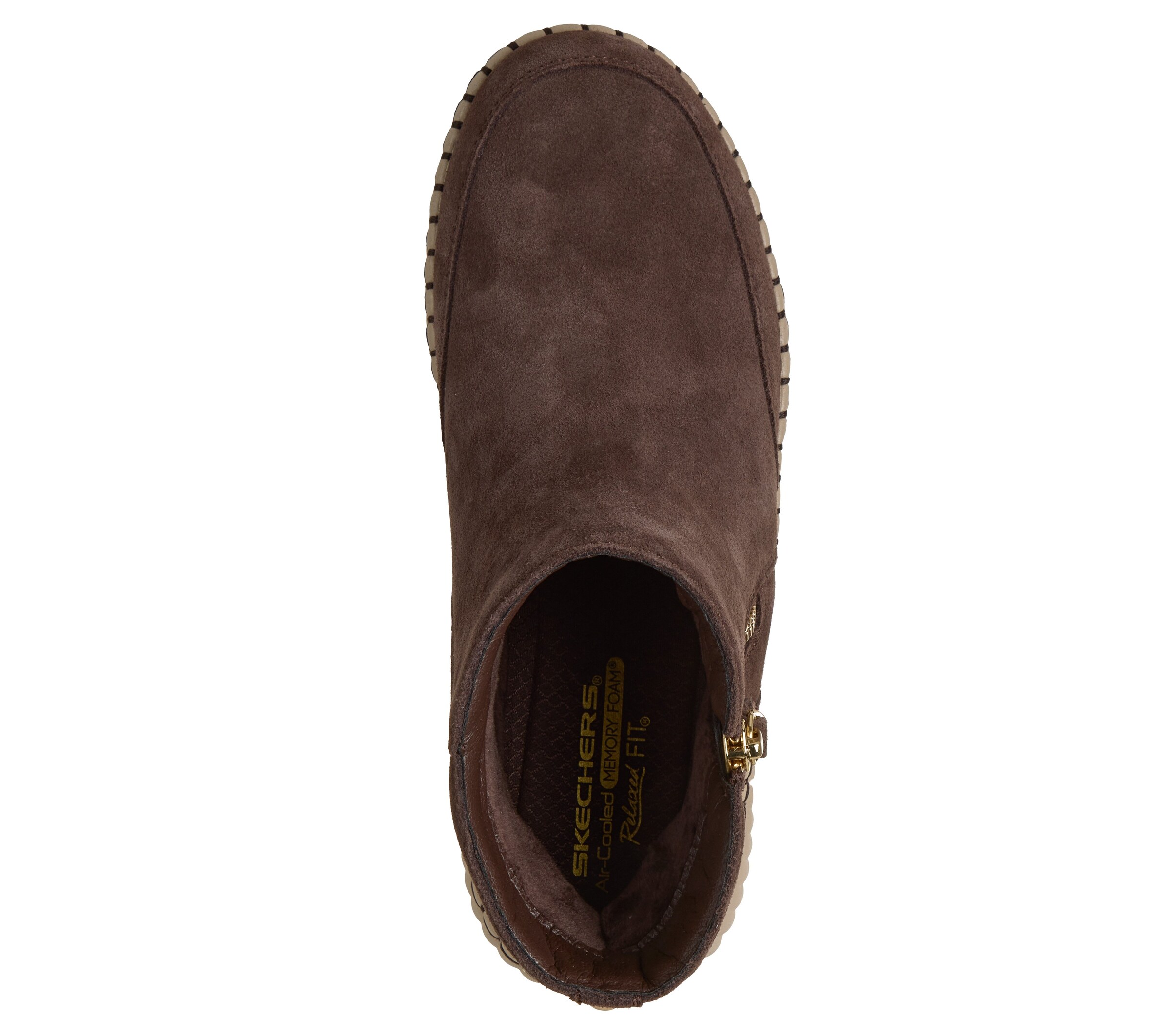 SKECHERS Stiefelette 'Crush' in Braun